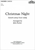 Book Cover for Christmas Night by John Rutter