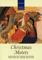 Book Cover for Christmas Motets by John Rutter