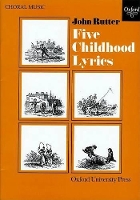 Book Cover for Five Childhood Lyrics by John Rutter