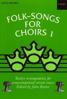 Book Cover for Folk-Songs for Choirs 1 by John Rutter