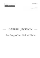 Book Cover for Ane Sang of the Birth of Christ by Gabriel Jackson