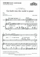 Book Cover for Go forth into the world in peace by John Rutter