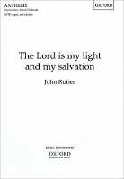 Book Cover for The Lord is my light and my salvation by John Rutter