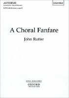 Book Cover for A Choral Fanfare by John Rutter