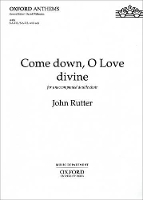 Book Cover for Come down, O Love divine by John Rutter