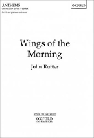 Book Cover for Wings of the Morning by John Rutter