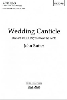 Book Cover for Wedding Canticle by John Rutter