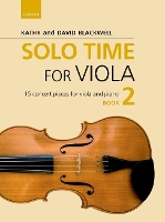 Book Cover for Solo Time for Viola Book 2 by Kathy Blackwell, David Blackwell