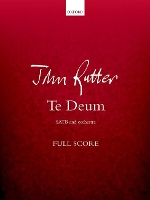 Book Cover for Te Deum by John Rutter
