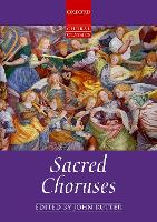 Book Cover for Sacred Choruses by John Rutter