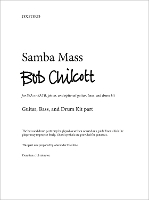 Book Cover for Samba Mass by Bob Chilcott