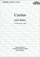 Book Cover for Cantus by John Rutter