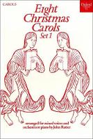 Book Cover for Eight Christmas Carols Set 1 by John Rutter