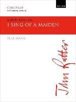 Book Cover for I sing of a maiden by John Rutter