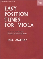 Book Cover for Easy Position Tunes for Viola by Neil Mackay