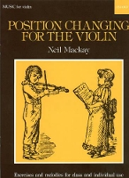 Book Cover for Position Changing for Violin by Neil Mackay