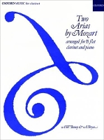 Book Cover for Two Arias by Wolfgang Amadeus Mozart