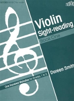 Book Cover for Violin Sight-reading Book 1 by Doreen Smith