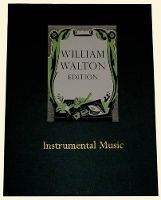 Book Cover for Instrumental Music by William Walton