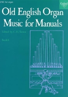 Book Cover for Old English Organ Music for Manuals Book 6 by C. H. Trevor