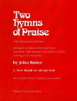 Book Cover for Now thank we all our God by John Rutter