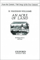 Book Cover for An Acre of Land by Ralph Vaughan Williams