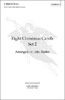 Book Cover for Eight Christmas Carols Set 2 by John Rutter