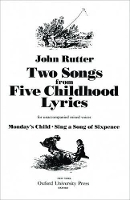 Book Cover for Two Songs from Five Childhood Lyrics by John Rutter