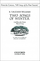 Book Cover for Two songs of winter by Ralph Vaughan Williams