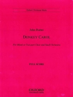 Book Cover for Donkey Carol by John Rutter