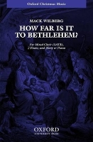 Book Cover for How far is it to Bethlehem? by Mack Wilberg