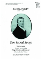 Book Cover for Two Sacred Songs by Samuel Wesley