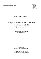 Book Cover for Magnificat and Nunc Dimittis from B flat service by Henry Purcell