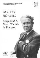 Book Cover for Magnificat and Nunc Dimittis in B minor by Herbert Howells