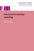 Book Cover for Focus on Vocabulary Learning by Marlise Horst