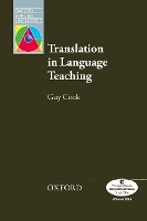 Book Cover for Translation in Language Teaching by Guy Cook