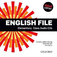 Book Cover for English File third edition: Elementary: Class Audio CDs by Clive Oxenden, Christina Latham-Koenig, Paul Seligson