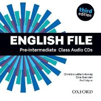 Book Cover for English File third edition: Pre-intermediate: Class Audio CDs by Clive Oxenden, Christina Latham-Koenig, Paul Seligson