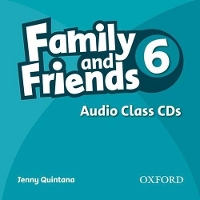 Book Cover for Family & Friends 6 Audio Class CD by Jenny Quintana