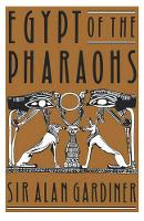 Book Cover for Egypt of the Pharaohs by A H Gardiner