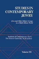 Book Cover for Studies in Contemporary Jewry: III: Jews and other Ethnic Groups in a Multi-Ethnic World by Jonathan Frankel