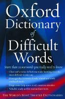 Book Cover for The Oxford Dictionary of Difficult Words by Archie Hobson