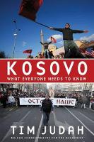 Book Cover for Kosovo by Tim Judah