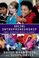 Book Cover for Social Entrepreneurship by David Bornstein, Susan Davis