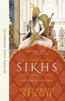 Book Cover for A History of the Sikhs by Khushwant Singh