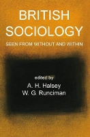 Book Cover for British Sociology Seen from Without and Within by A H (Emeritus Professor of Social and Administrative Studies, University of Oxford; Fellow of the British Academy) Halsey