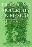 Book Cover for Producing Modernity in Mexico by Sarah (British Academy Postdoctoral Fellow, University of Oxford) Washbrook