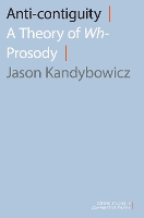 Book Cover for Anti-contiguity by Jason (Associate Professor of Linguistics, Associate Professor of Linguistics, The Graduate Center, City Universit Kandybowicz