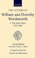 Book Cover for The Letters of William and Dorothy Wordsworth: Volume I. The Early Years 1787-1805 by William Wordsworth