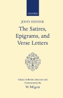 Book Cover for Satires, Epigrams, and Verse Letters by John Donne